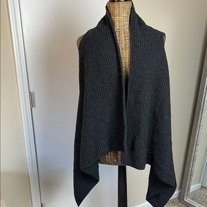 Club Monaco Wool/Cashmere sleeveless cardigan vest